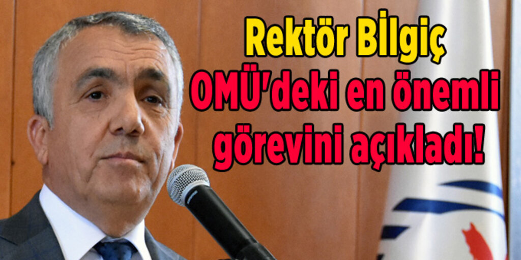 OMÜ'de bayram sonrası bayramlaşma töreni