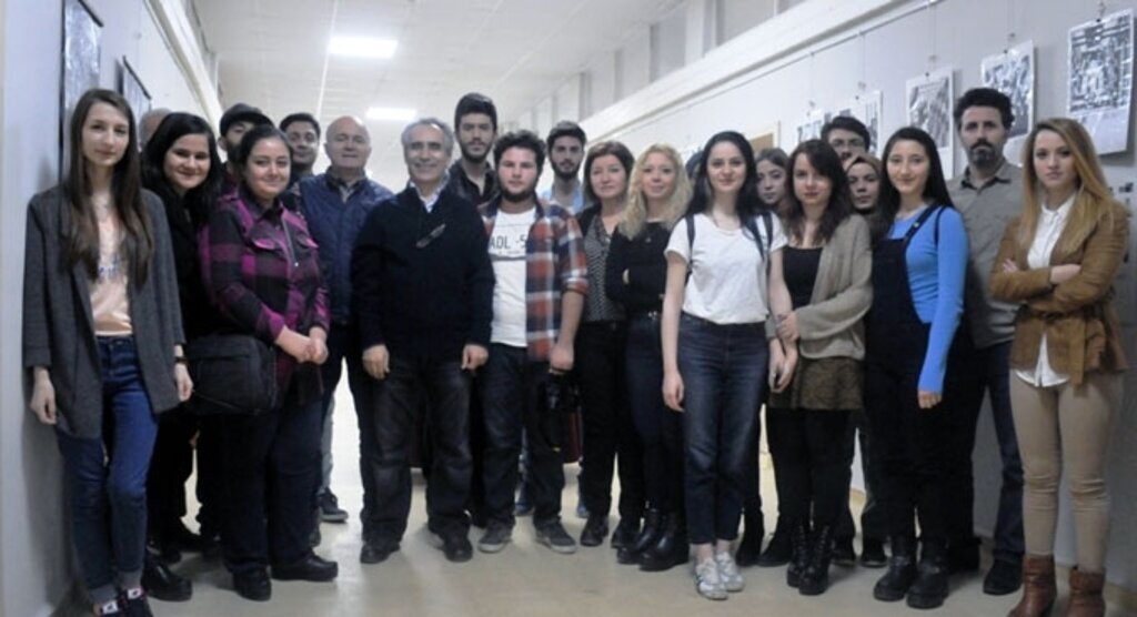 OMÜ'de Temel Tasarım ve Desen Sergisi