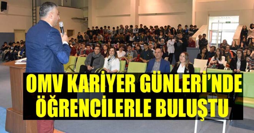 OMV Fen Lisesi'nde kariyer günleri
