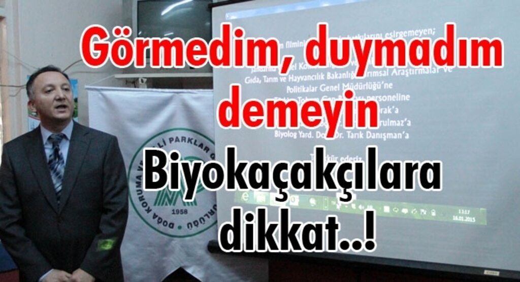 Özbay: Biyokaçakçılar Türk misafirperverliğini kullanıyor