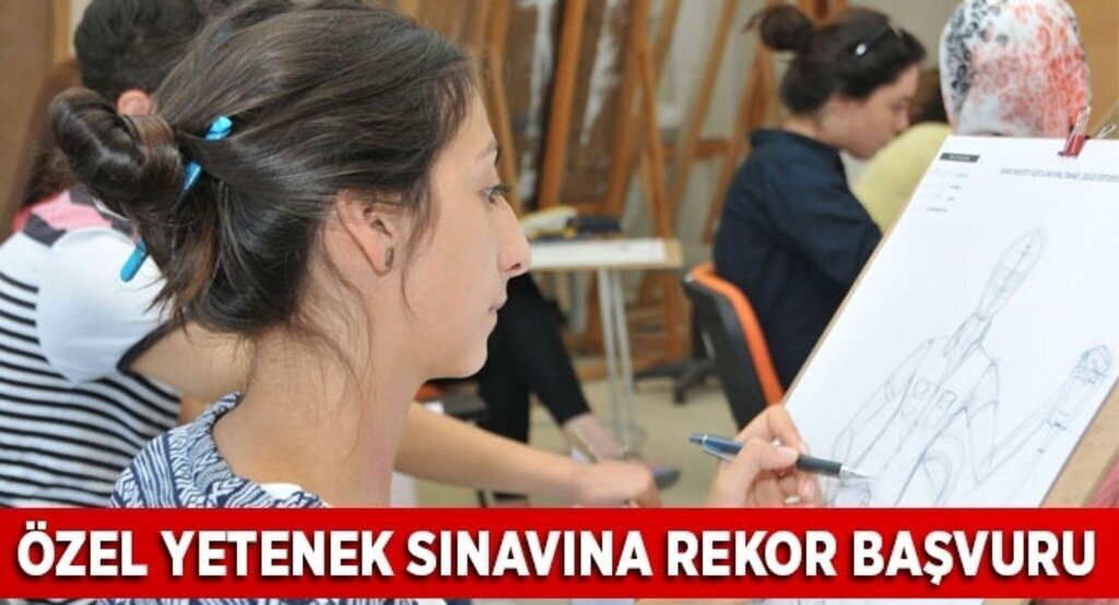 Özel yetenek sınavına rekor başvuru