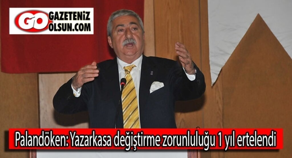 Palandöken: Yazarkasa değiştirme zorunluluğu 1 yıl ertelendi