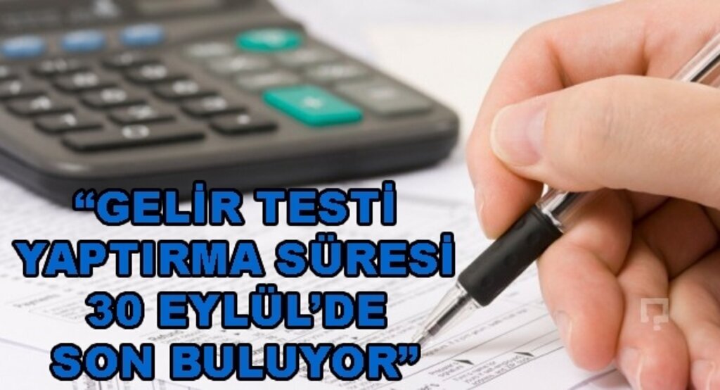 Palandöken:'Gelir testi yaptırcakların son fırsatı'