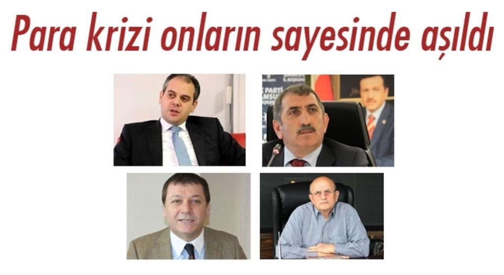 Para krizi onların sayesinde aşıldı