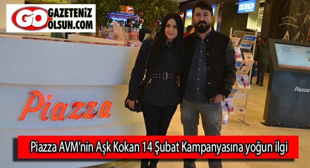 Piazza AVM’nin Aşk Kokan 14 Şubat Kampanyasına yoğun ilgi