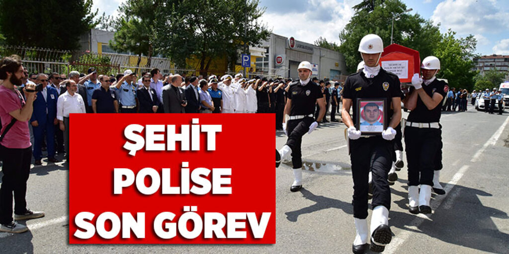 Polis Memuru Soner Boz’a son görev