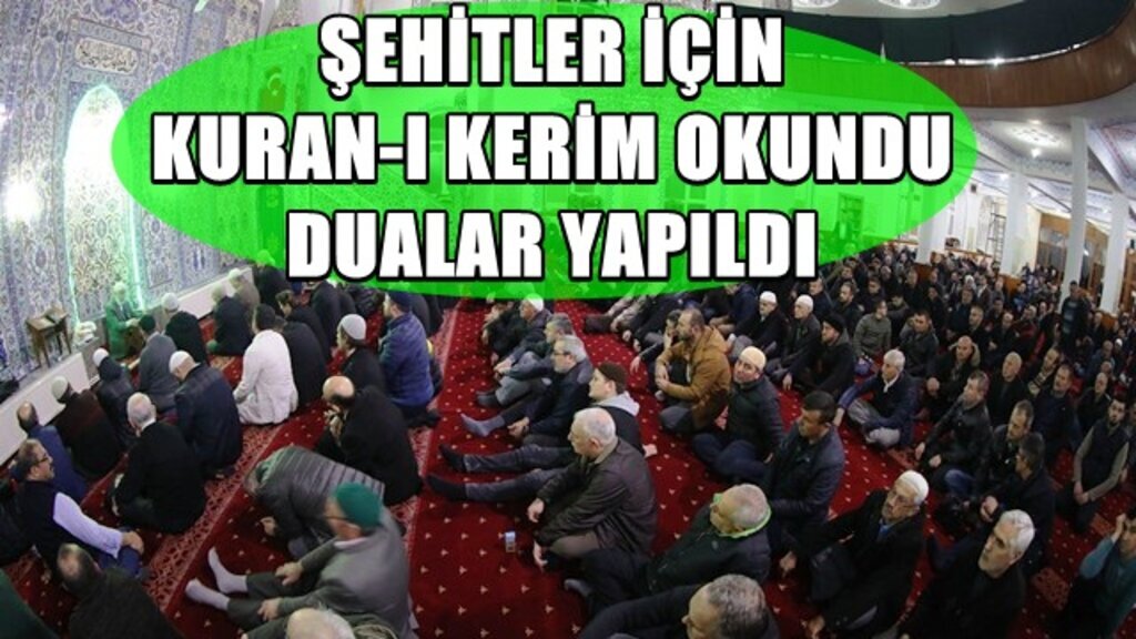 Regaip Kandili’nde eller semaya şehitler için kalktı