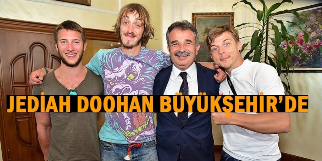 Rekortmen Doohan Büyükşehir Belediyesi’ni ziyaret etti