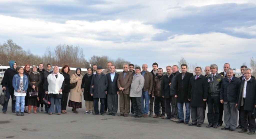 Rektörler, UZAYTEM ve Kızılırmak deltasını gezdi