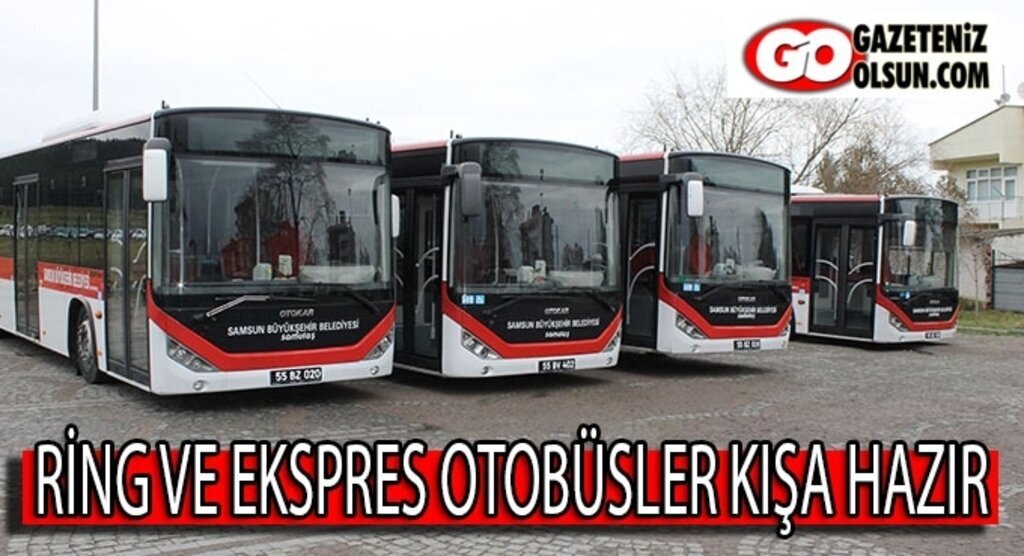 Ring ve Ekspres otobüsler kışa hazır