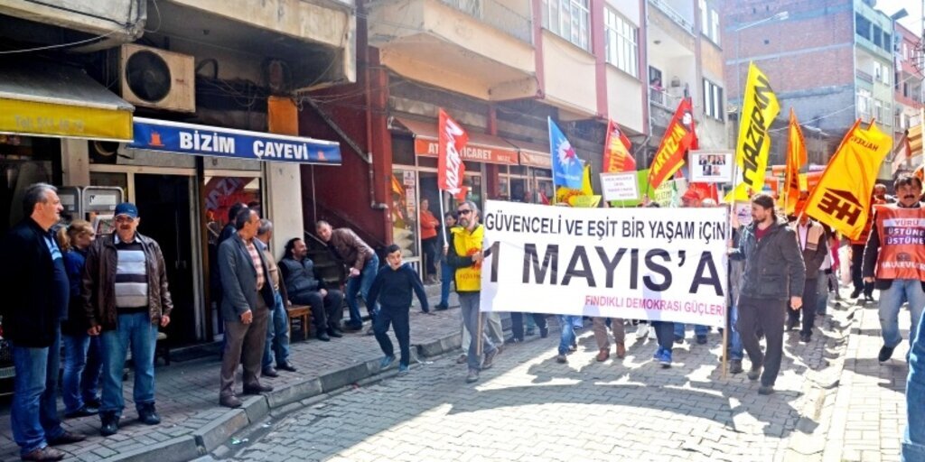 Rize'de 1 Mayıs Emek ve Dayanışma Günü