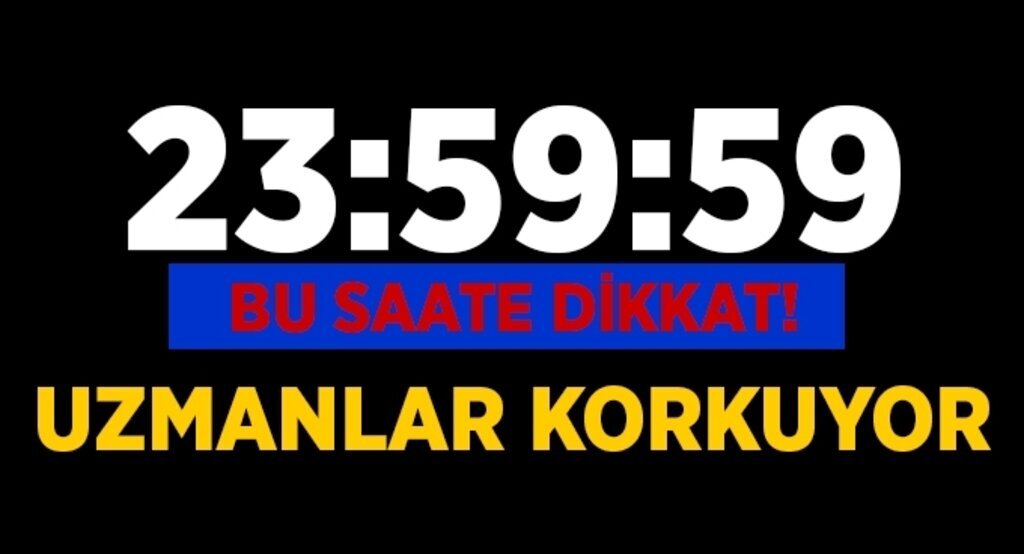 Saatler bugün 1 saniye duracak