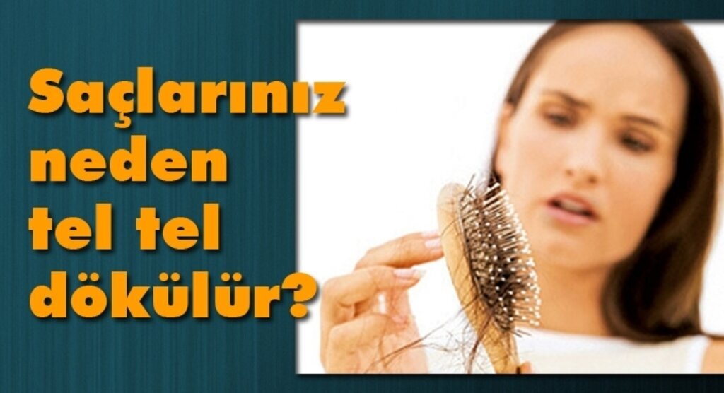 Saçınızın tel tel dökülmesi normal mi?