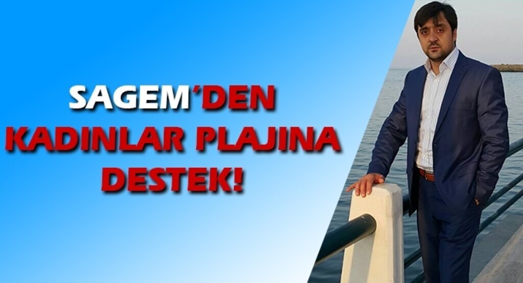 Sagem’den kadınlar plajına destek!