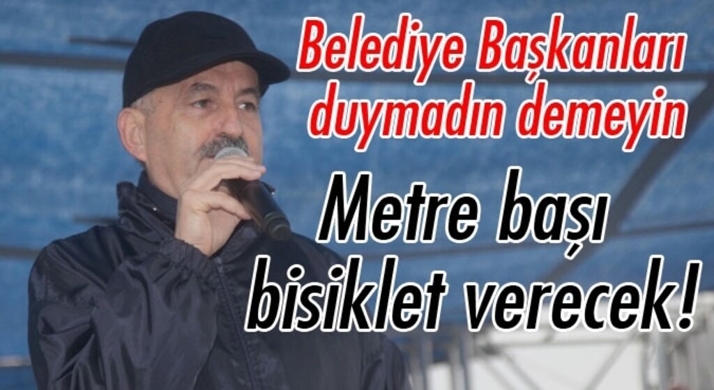 Sağlık Bakanı'ndan belediyelere müjde