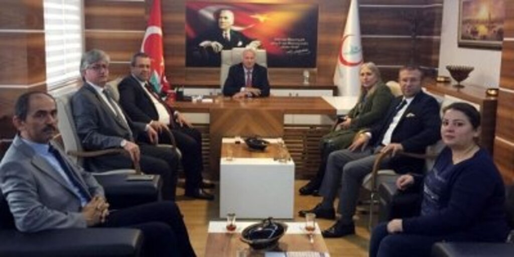 Sağlık-Sen Samsun Şube'den Genel Sekreter Kılıç'a ziyaret