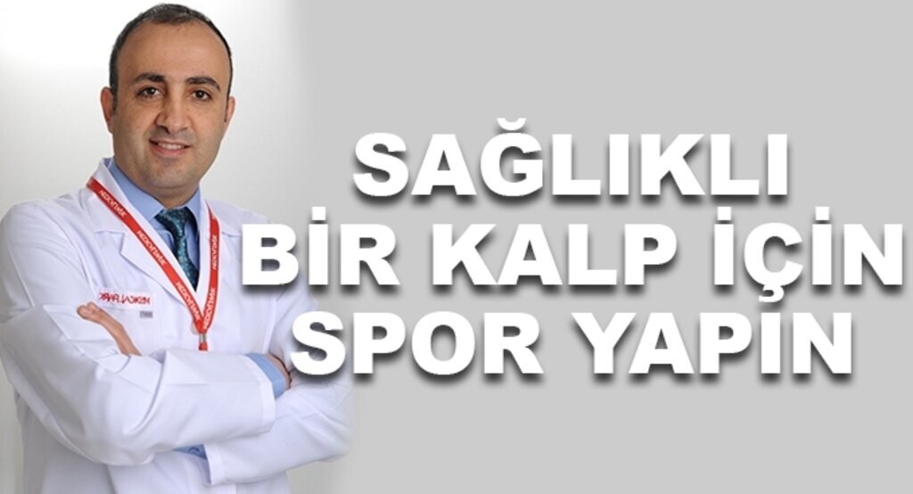 Sağlıklı bir kalp için spor yapın