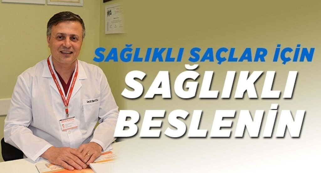 Sağlıklı saçlar için sağlıklı beslenin