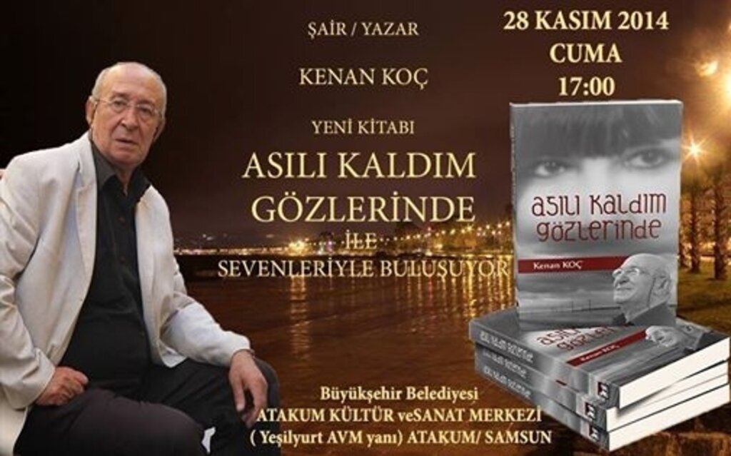 Şair-Yazar Kenan Koç'tan imza günü