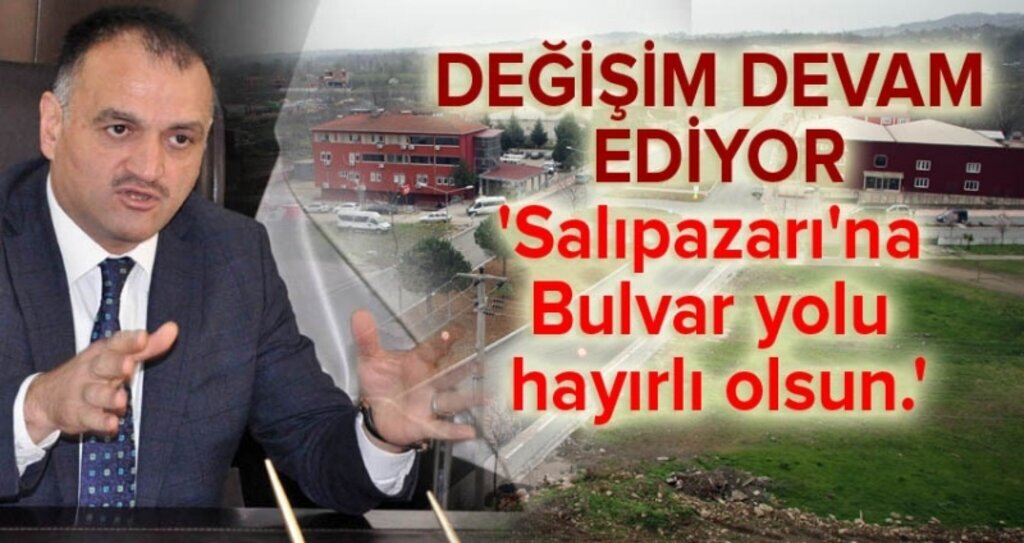 Salıpazarı'nda bulvar yolu ve köprüsü tamamlandı