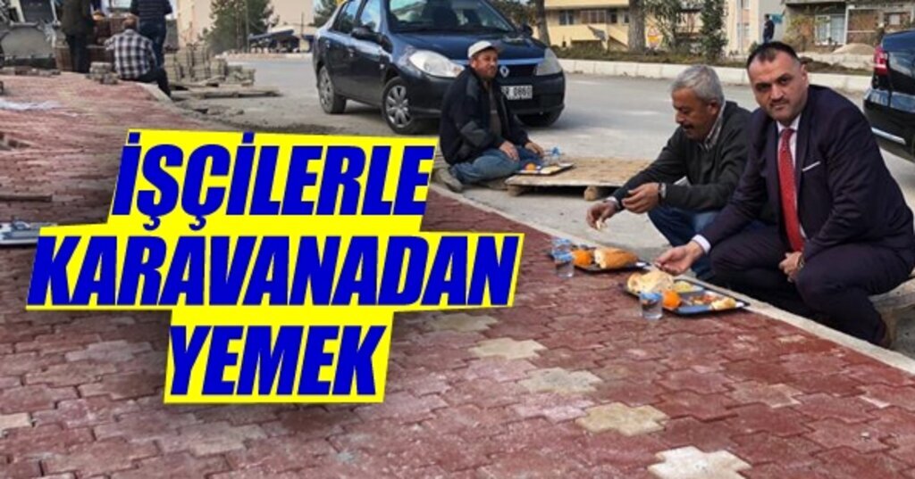 Salıpazarı'nda kaldırım çalışmaları devam ediyor