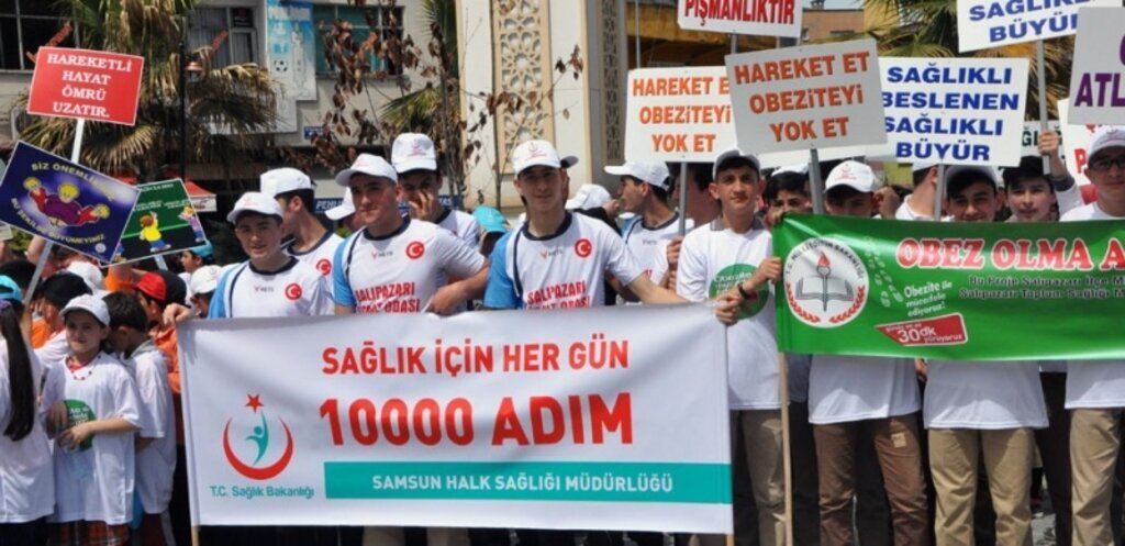 Salıpazarı’nda ‘Obez Olma, Aktif Ol!’ projesi