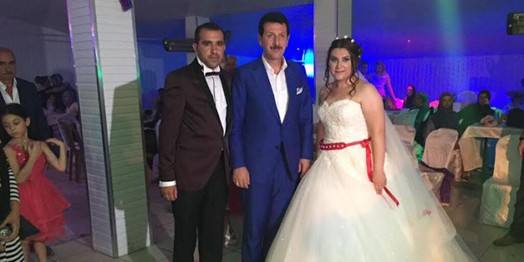 Samet ve Seher çiftin mutlu gunü