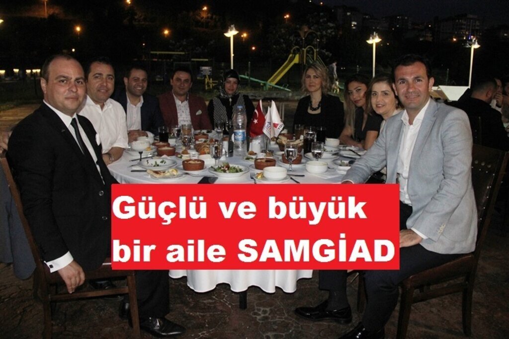 SAMGİAD ailesi iftarda buluştu