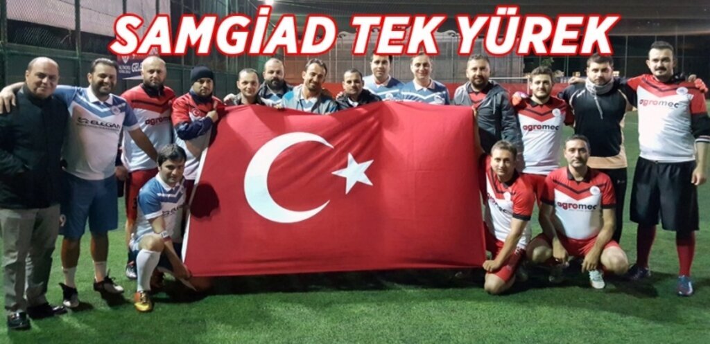 SAMGİAD Halı Saha'da buluşturuyor