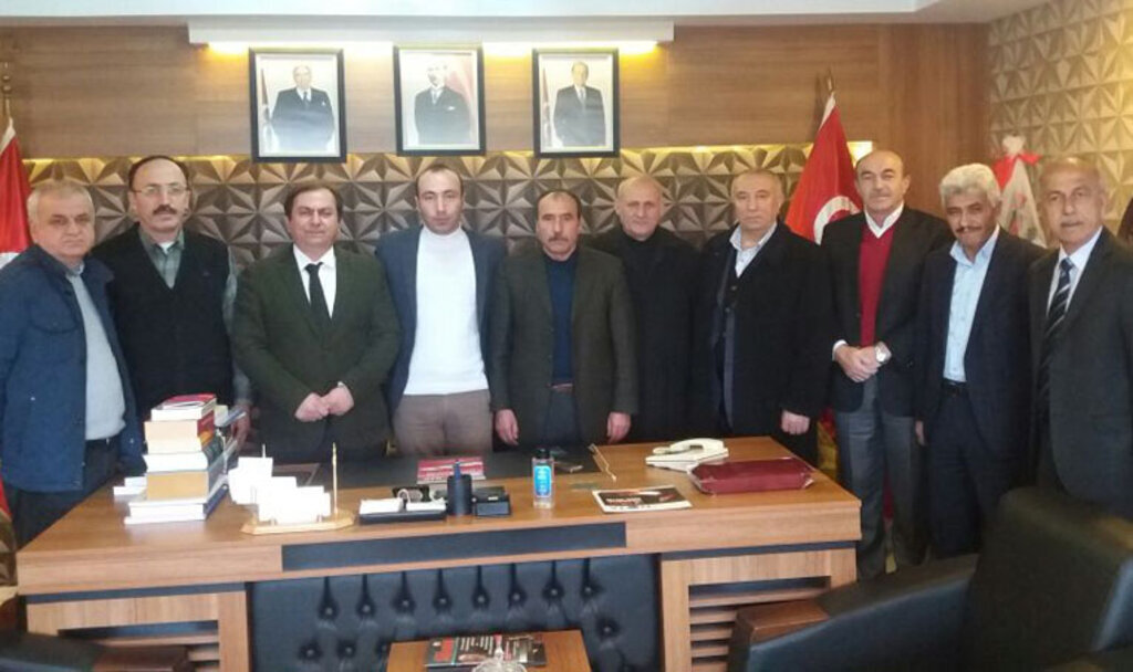 SAMGÜDEF’ten MHP’ye ziyaret