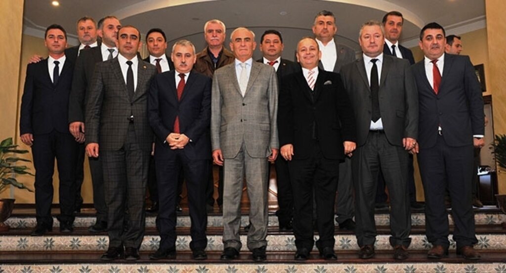 Samkon ve Sadef Başkan Yılmaz’ı ziyaret etti