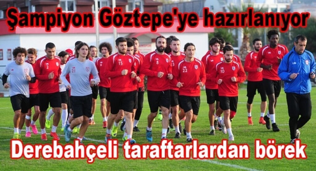 Şampiyon Göztepe'ye hazırlanıyor