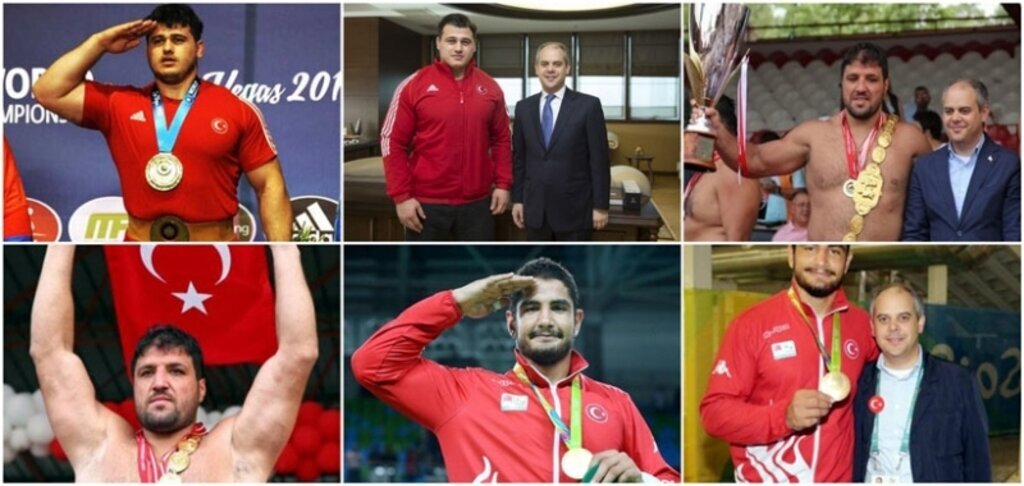 Şampiyonlar güreşçiler Samsun'a geliyor!