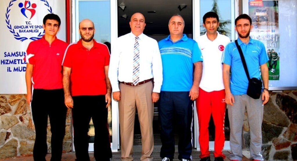 Şampiyonlardan Özyurt'a ziyaret