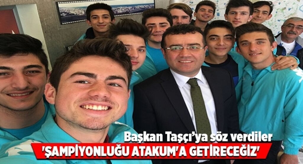 Şampiyonlk için Başkan Taşçı’ya söz verdiler