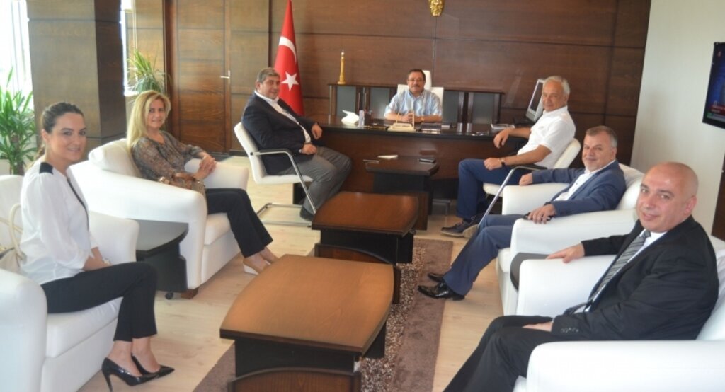 SAMSEV’ DEN ATLAMAZ’A NEZAKET ZİYARETİ