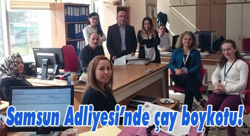 Samsun Adliye personelinden 'yüzde 50 zam' tepkisi