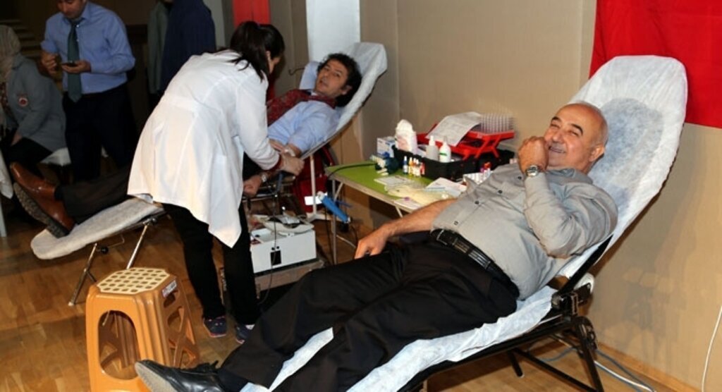 Samsun Adliyesi'nden kan bağışı