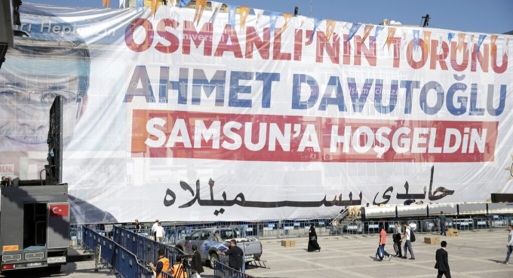 Samsun, AK Parti mitingine hazır