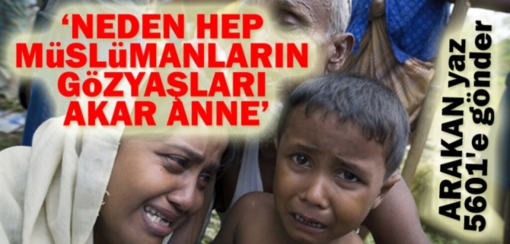 Samsun Arakan'ı yanlız bırakmıyor!