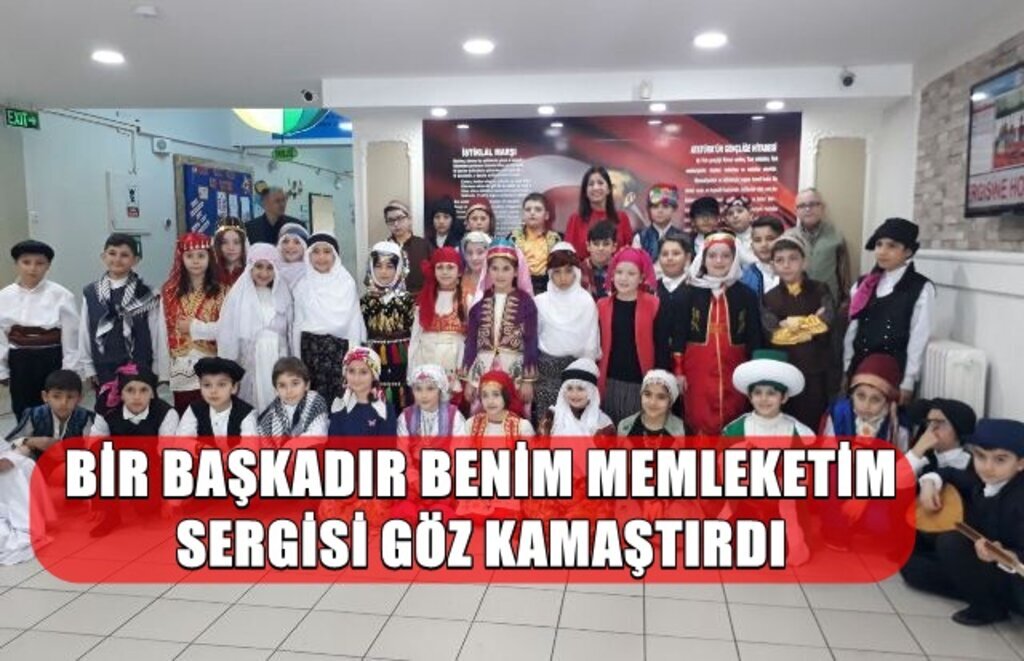 Samsun Atakent İlkokulun'dan Muhteşem Sergi