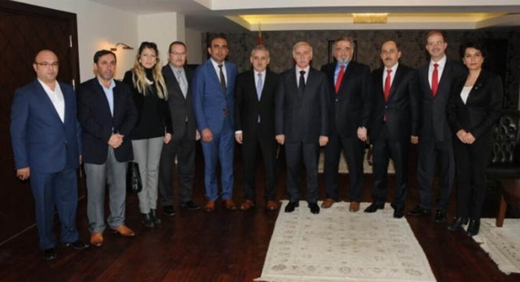 Samsun Barosu'ndan ve SADEF'ten Vali Şahin'e ziyaret