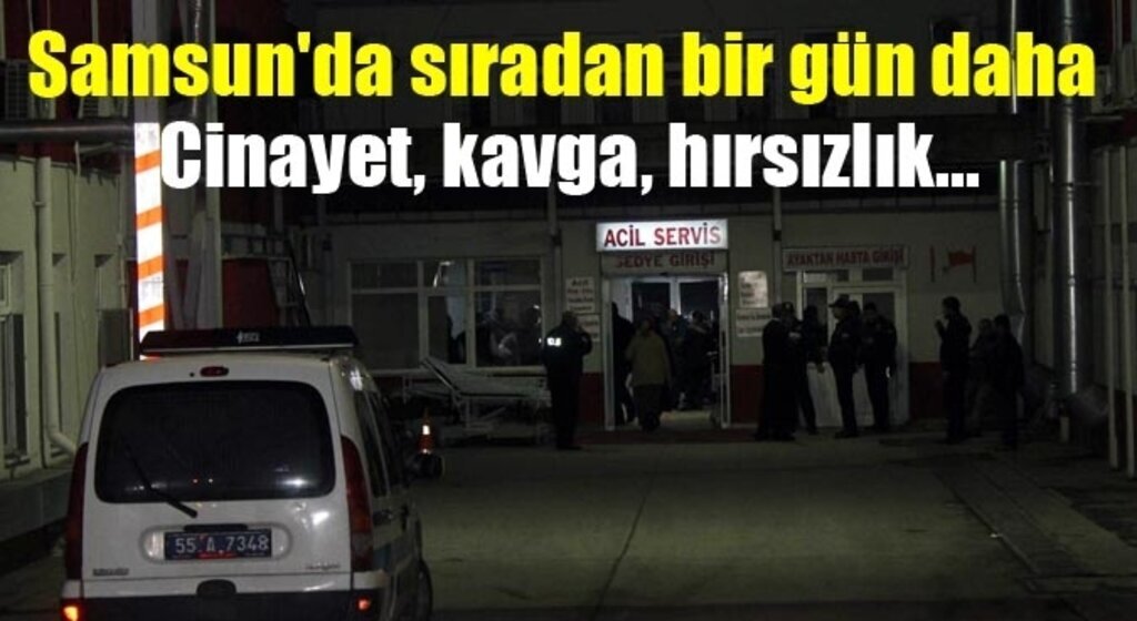 Samsun bu haberlere alıştı artık..!