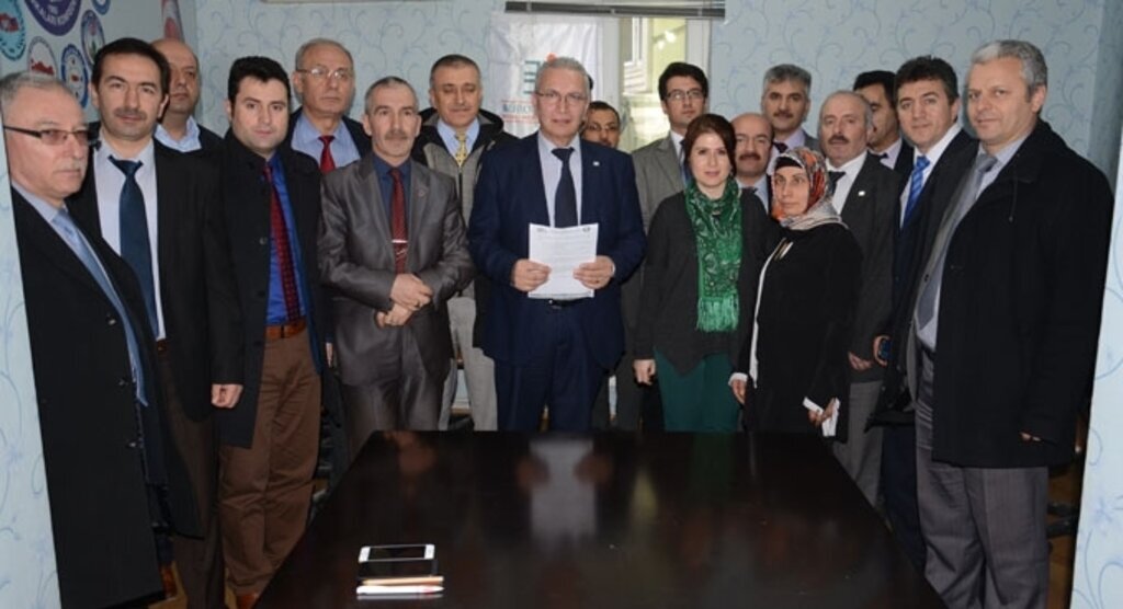 Samsun Büro Memur-Sen tarafından maliye çalışanlarına basın açıklaması yapıldı