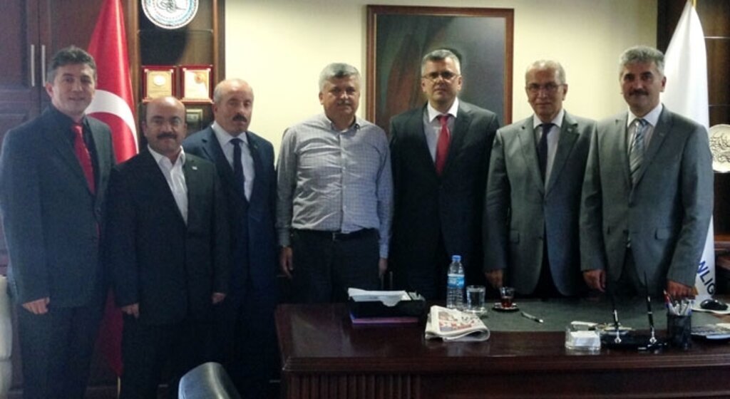 Samsun Büro Memur-Sen'den Başkan Yumbul'a ziyaret