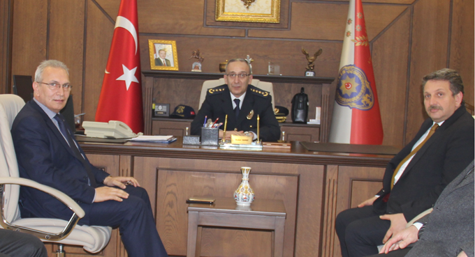 Samsun Büro Memur-Sen’den Emniyet Teşkilatına ziyaret