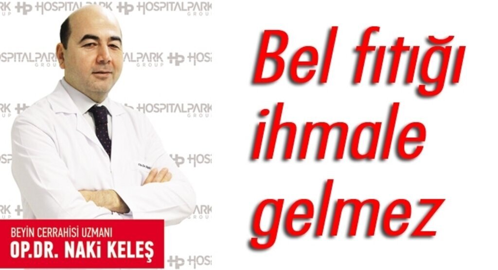 Samsun Büyük Anadolu Hastanesi'nden fıtık uyarısı