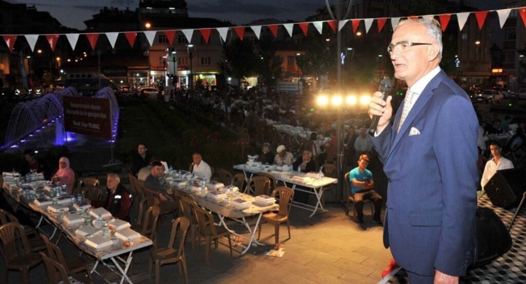 Samsun Büyükşehir Belediyesi Havza'da toplu iftar verdi