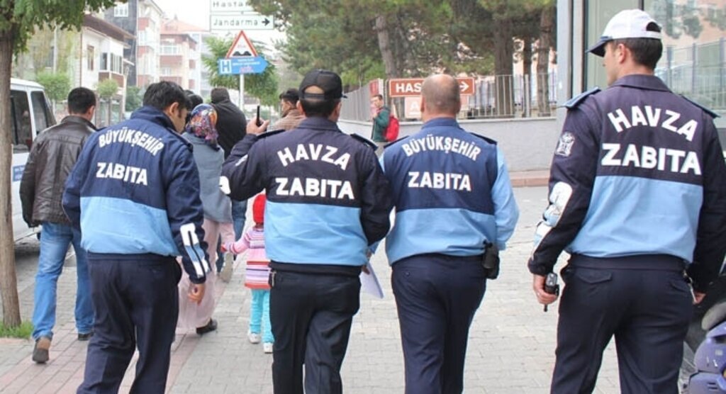 Samsun Büyükşehir Belediyesi zabıta ekiplerinden Havza'da denetim