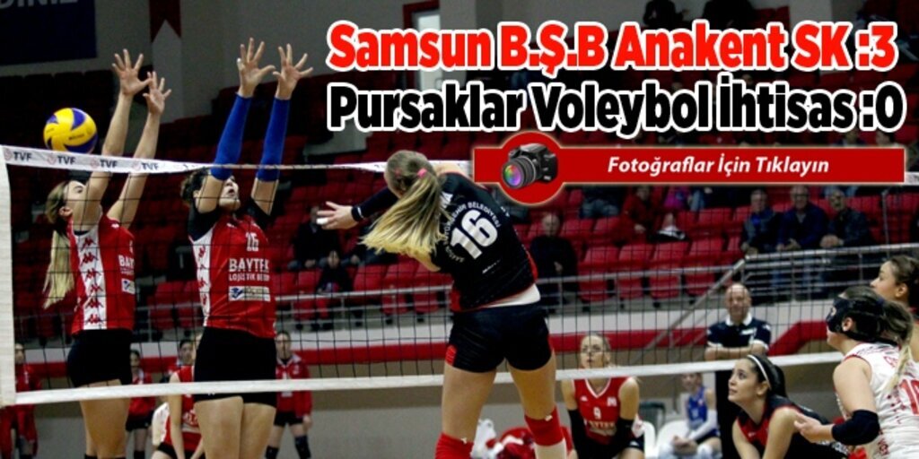 Samsun Büyükşehir Pursakları ezdi geçti